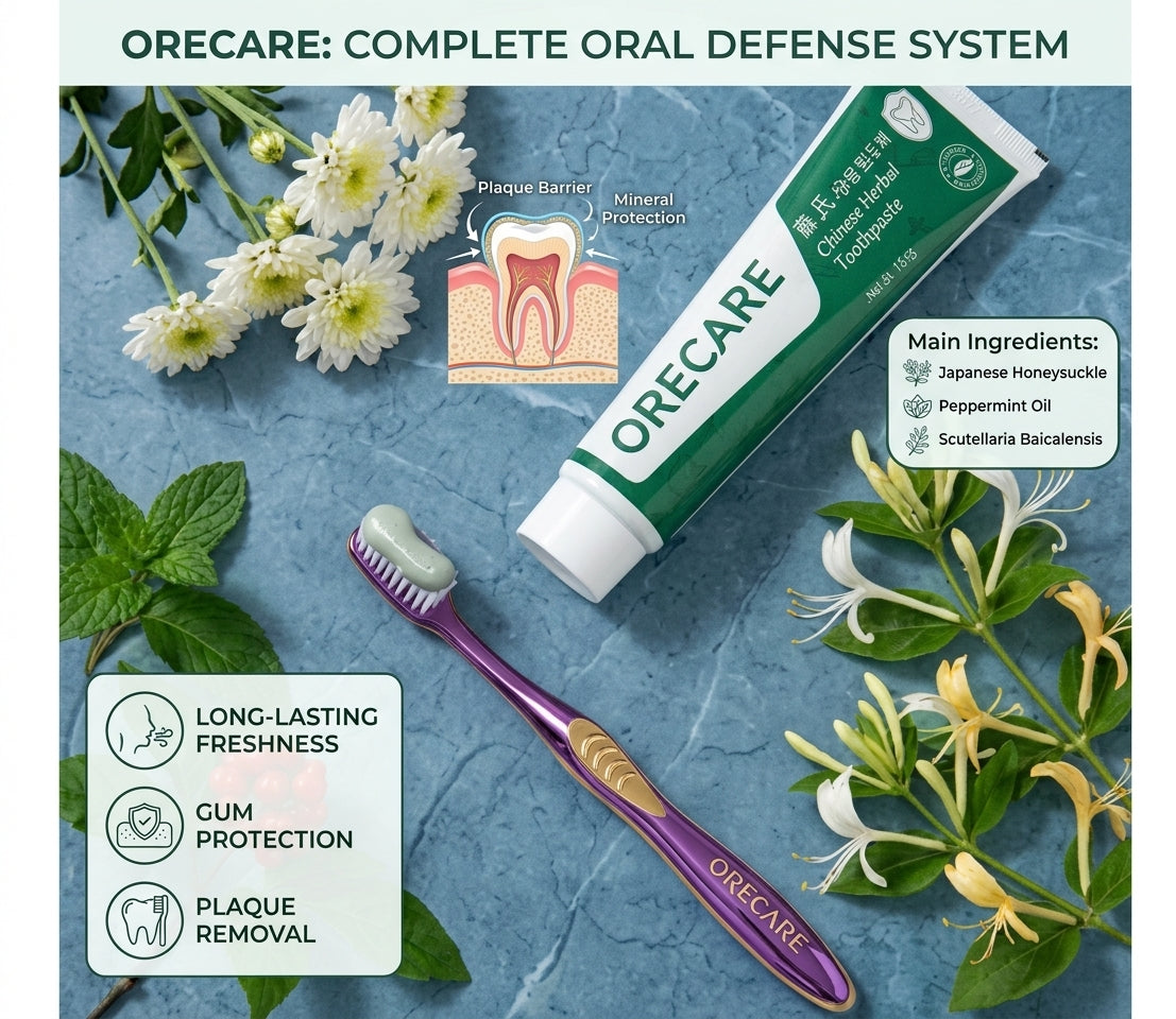 ORECARE Herbal Toothpaste (135g)